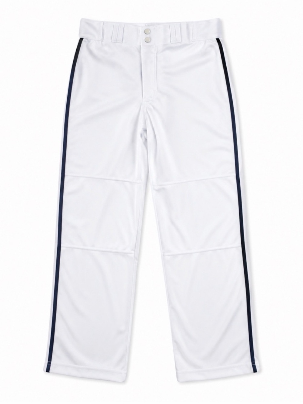EPIC Men’s Medium Baseball Pants White Navy Stripe Athletic Sports Uniform